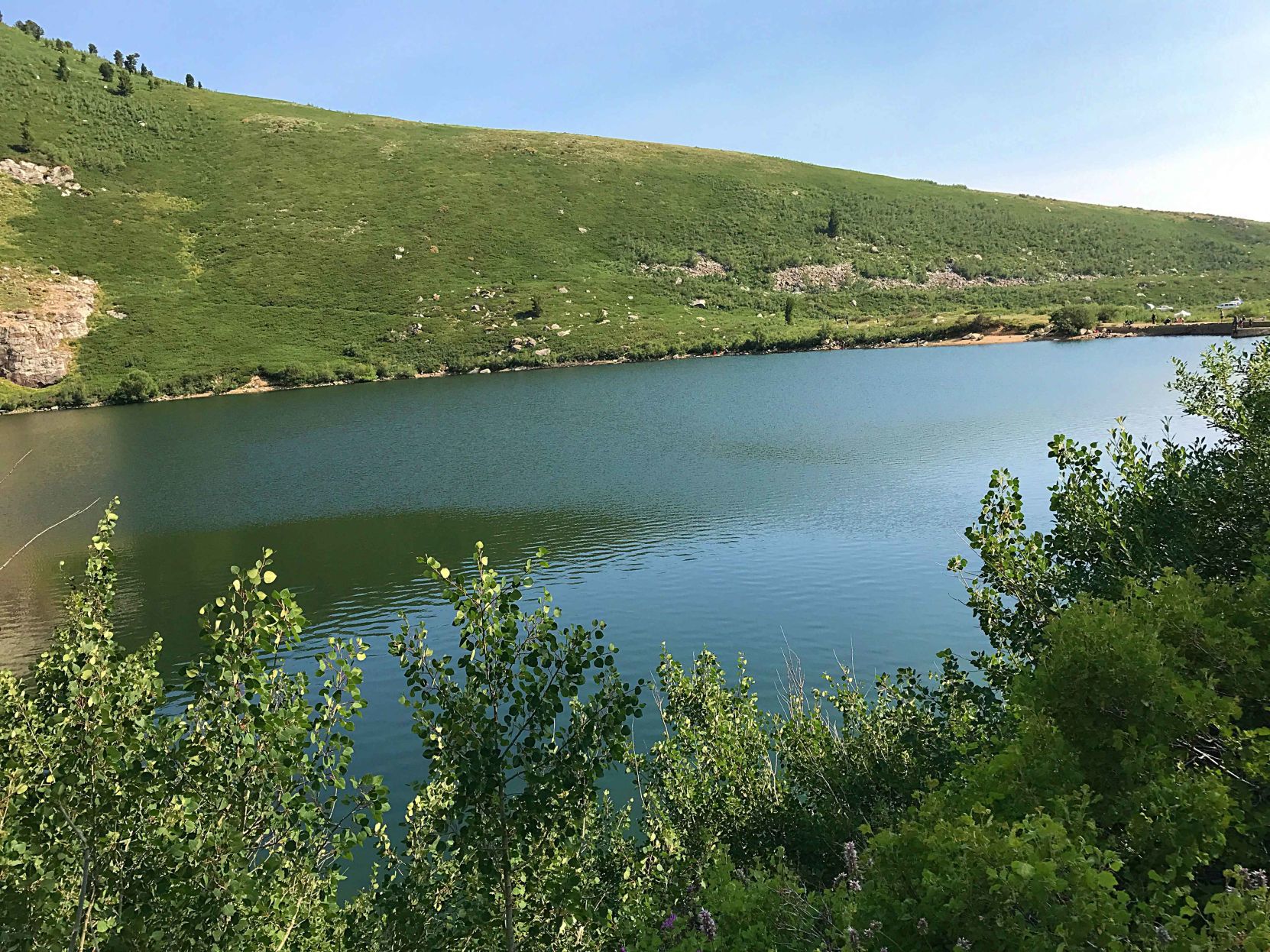 Southwestern shore of Angel Lake